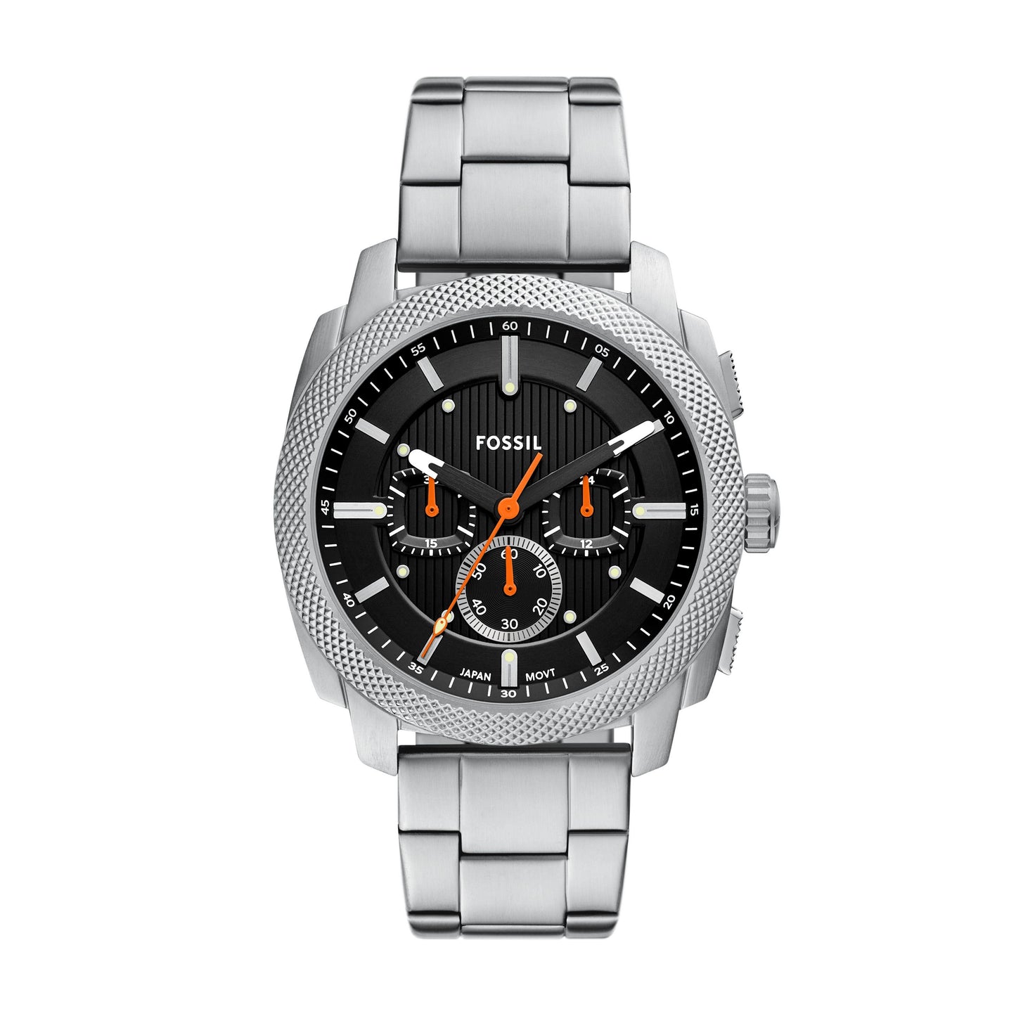 Fossil Herrenarmbanduhr FS6095 Edelstahl