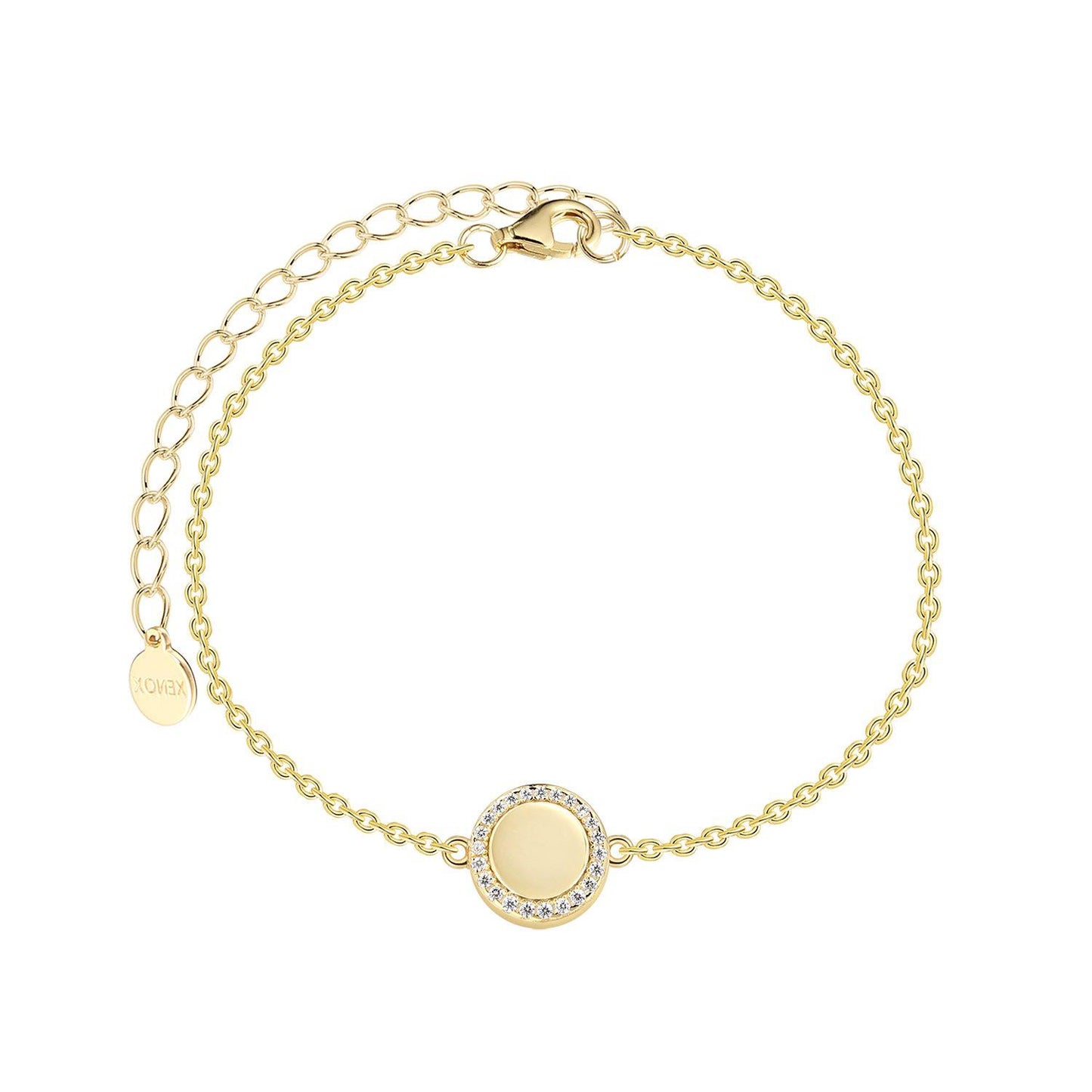 Xenox Armschmuck XS10079G Silber vergoldet