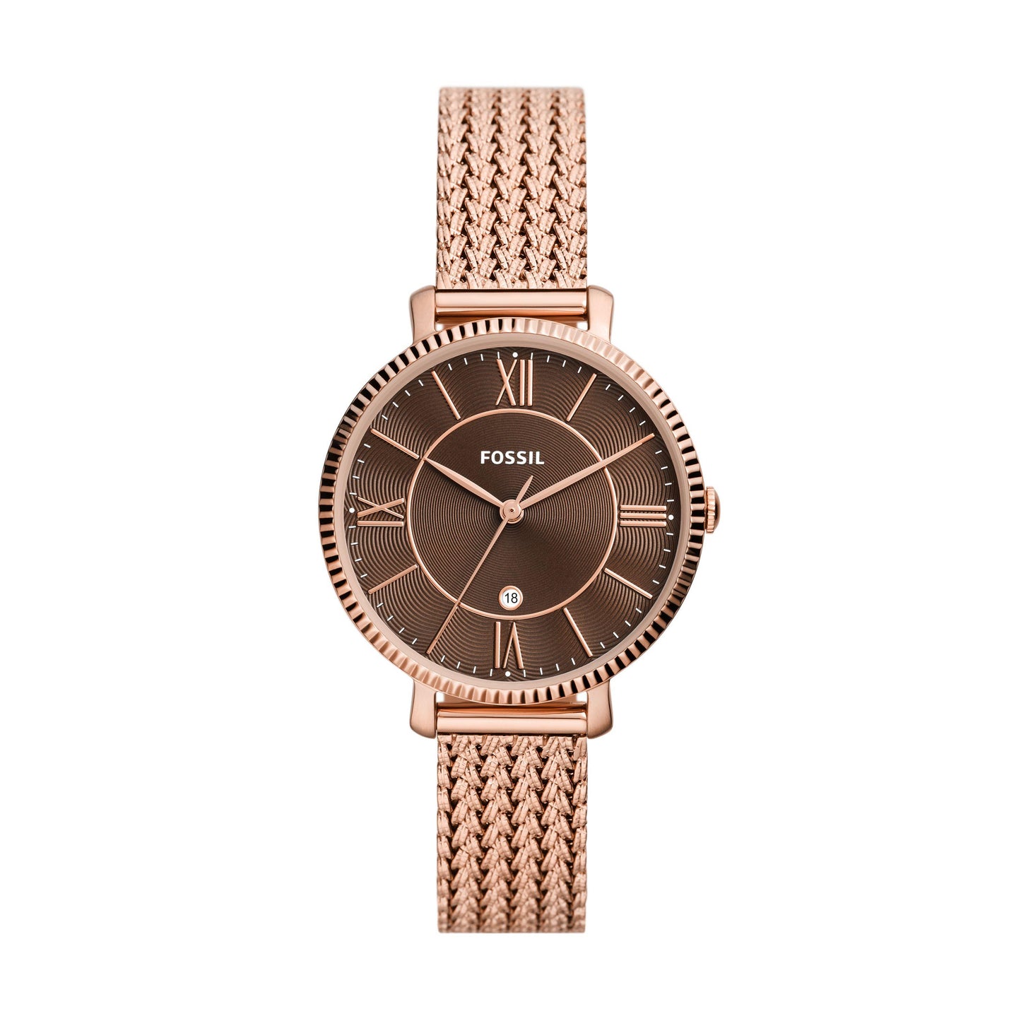 Damenarmbanduhr Fossil ES5322 Edelstahl roseverg.