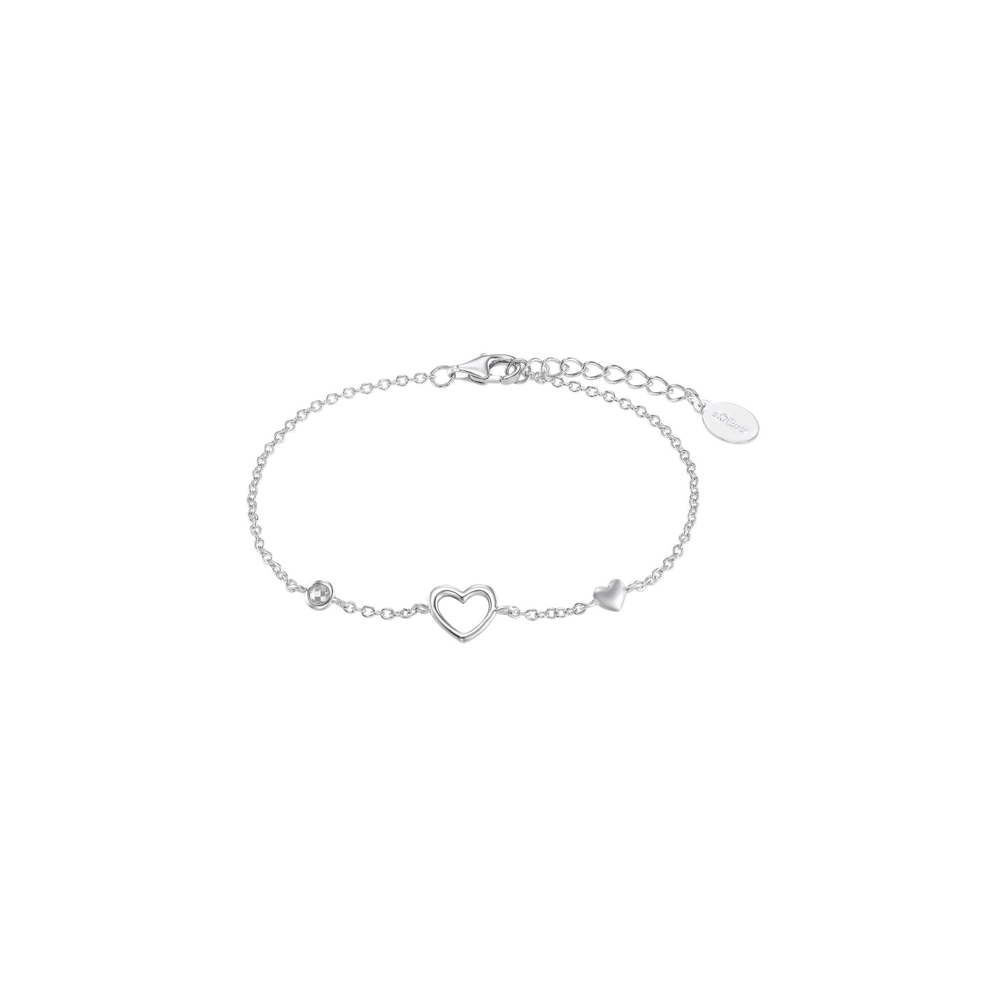 S.Oliver Armschmuck 2034164 Herz Silber 925
