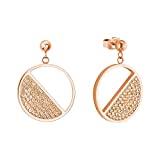 s.Oliver Ohrschmuck 2024274 Edelstahl Rose