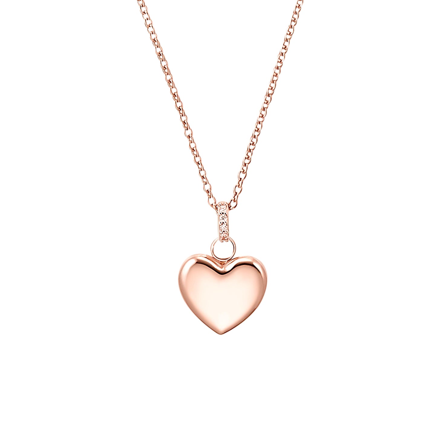 s.Oliver Halschmuck 2032598 Silber Rose s. Oliver