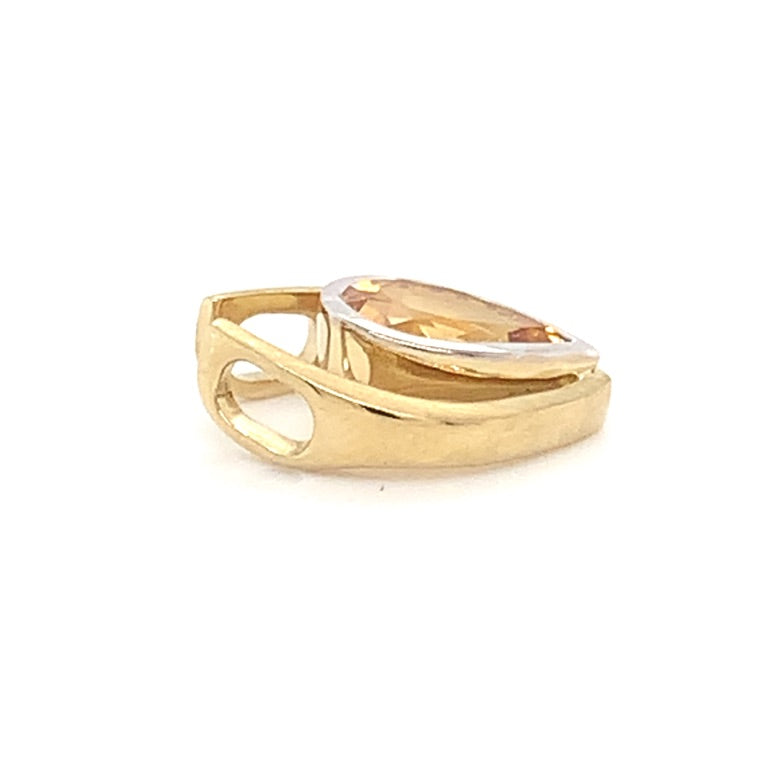 Kettenanhänger mit Citrin ENG62239861 Gold 333