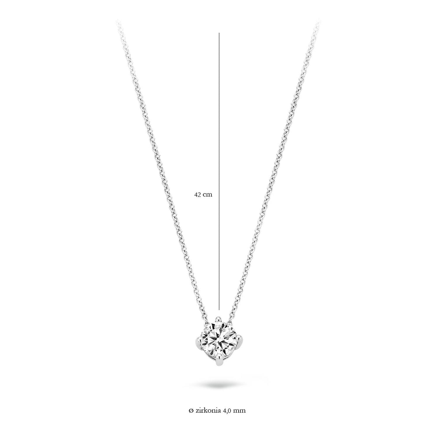 Blush halsschmuck 3057WZI 585 Gold