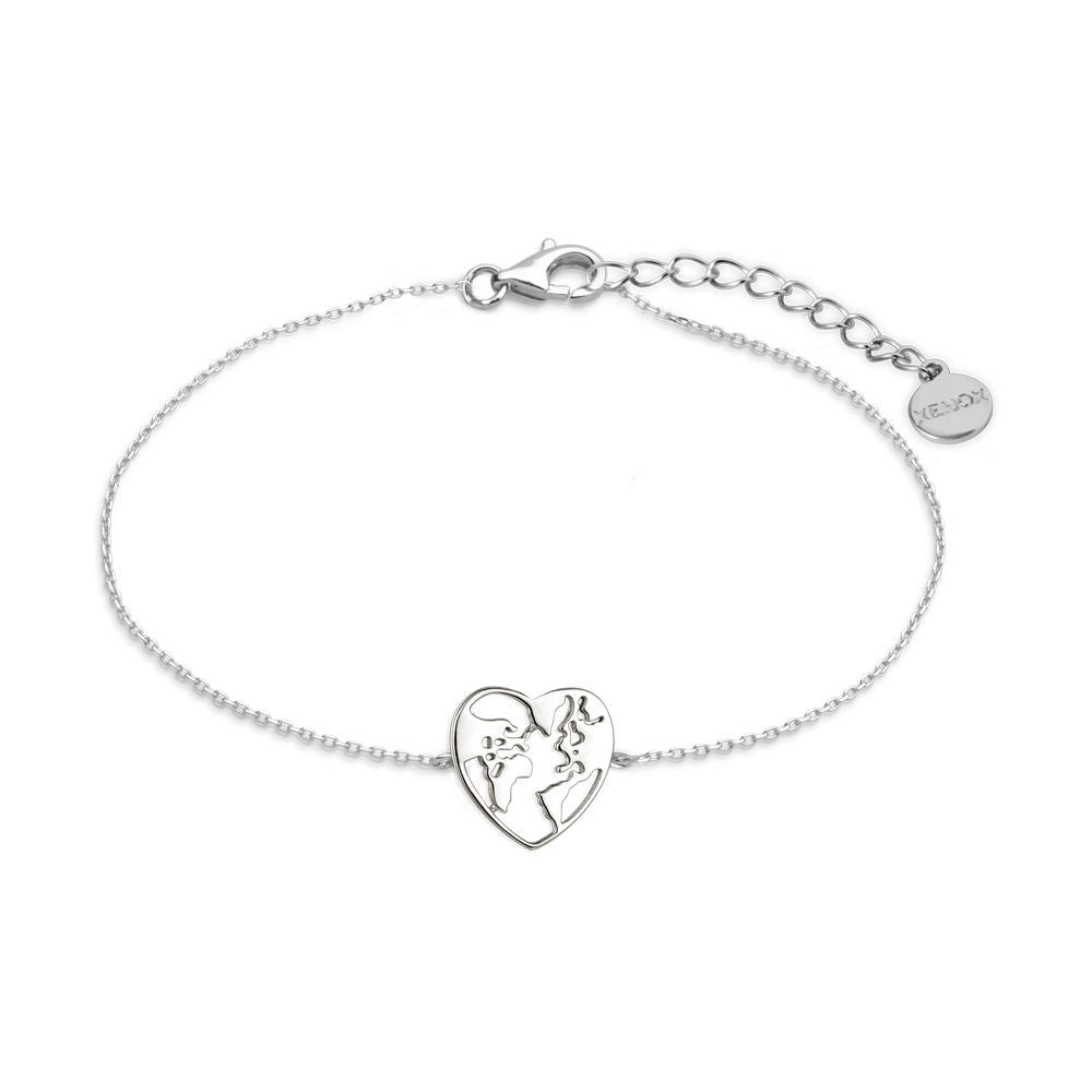 Xenox Armband Herz XS3172 Silber