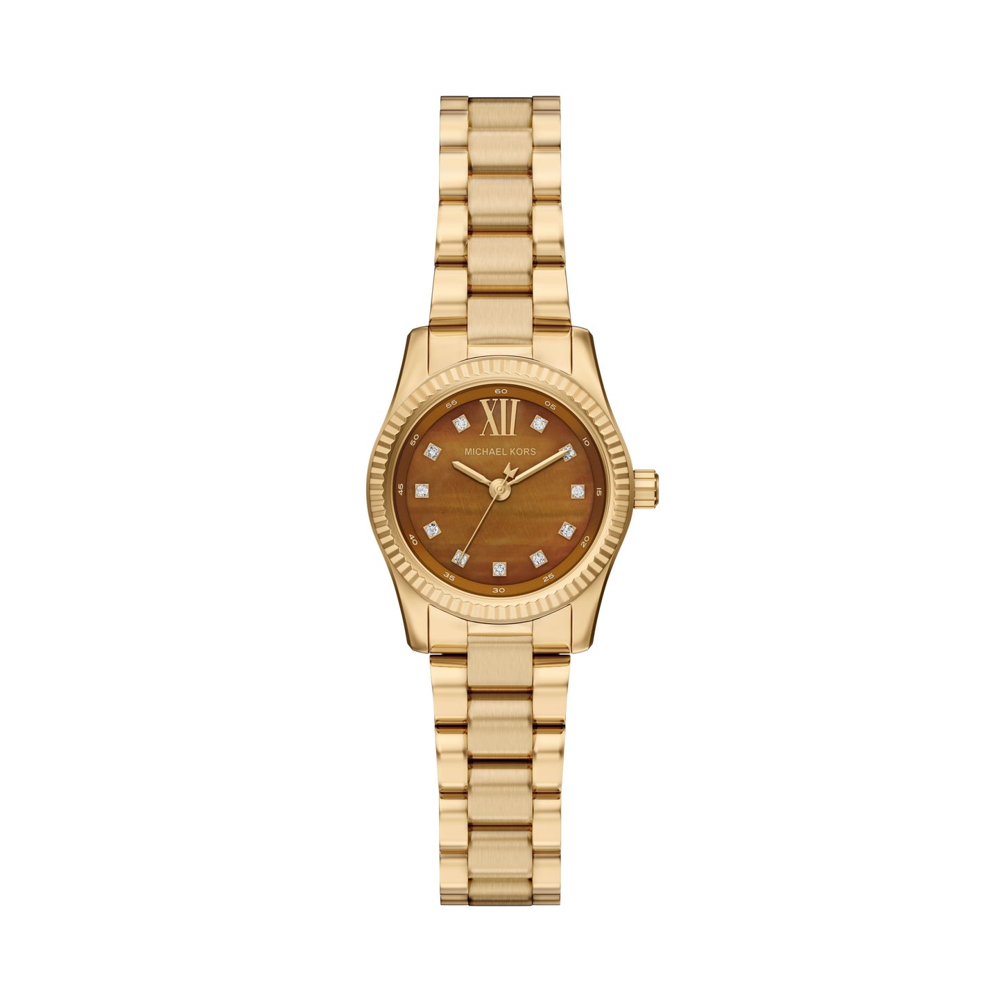 Michael Kors Armbanduhr MK7578 Edelstahl vergoldet