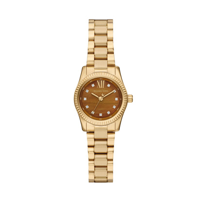 Michael Kors Armbanduhr MK7578 Edelstahl vergoldet