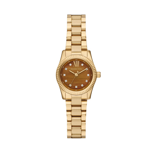 Michael Kors Armbanduhr MK7578 Edelstahl vergoldet