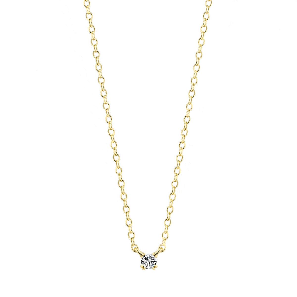 Xenox Damenkette XS10600G Silber vergoldet