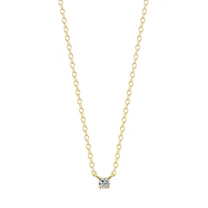 Xenox Damenkette XS10600G Silber vergoldet