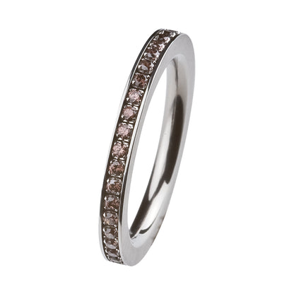 Ernstes Design Ring R265BR.57 Edelstahl