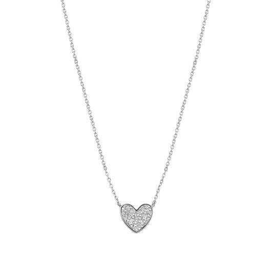 Xenox Kette Herz XS2033 Silber