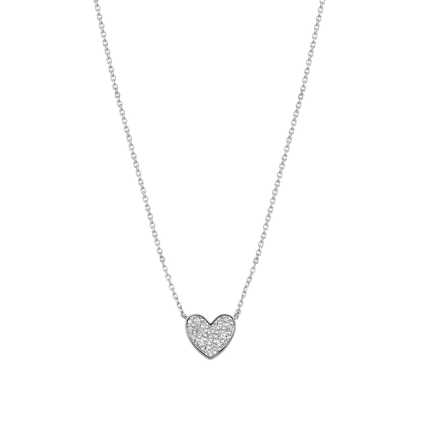 Xenox Kette Herz XS2033 Silber