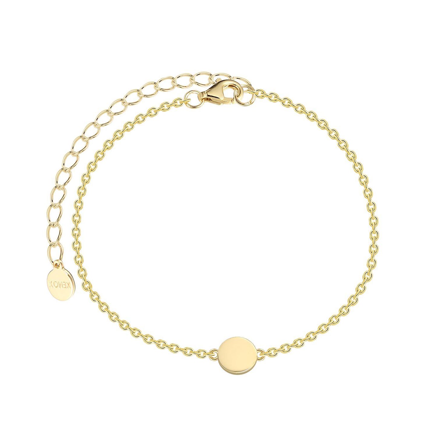 Xenox Armband XS10030G Silber vergoldet