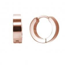 Xenox Ohrschmuck X1762R Edelstahl rosevergoldet