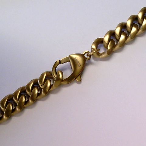 CEM Halsschmuck ST-00447C Edelstahl vergoldet