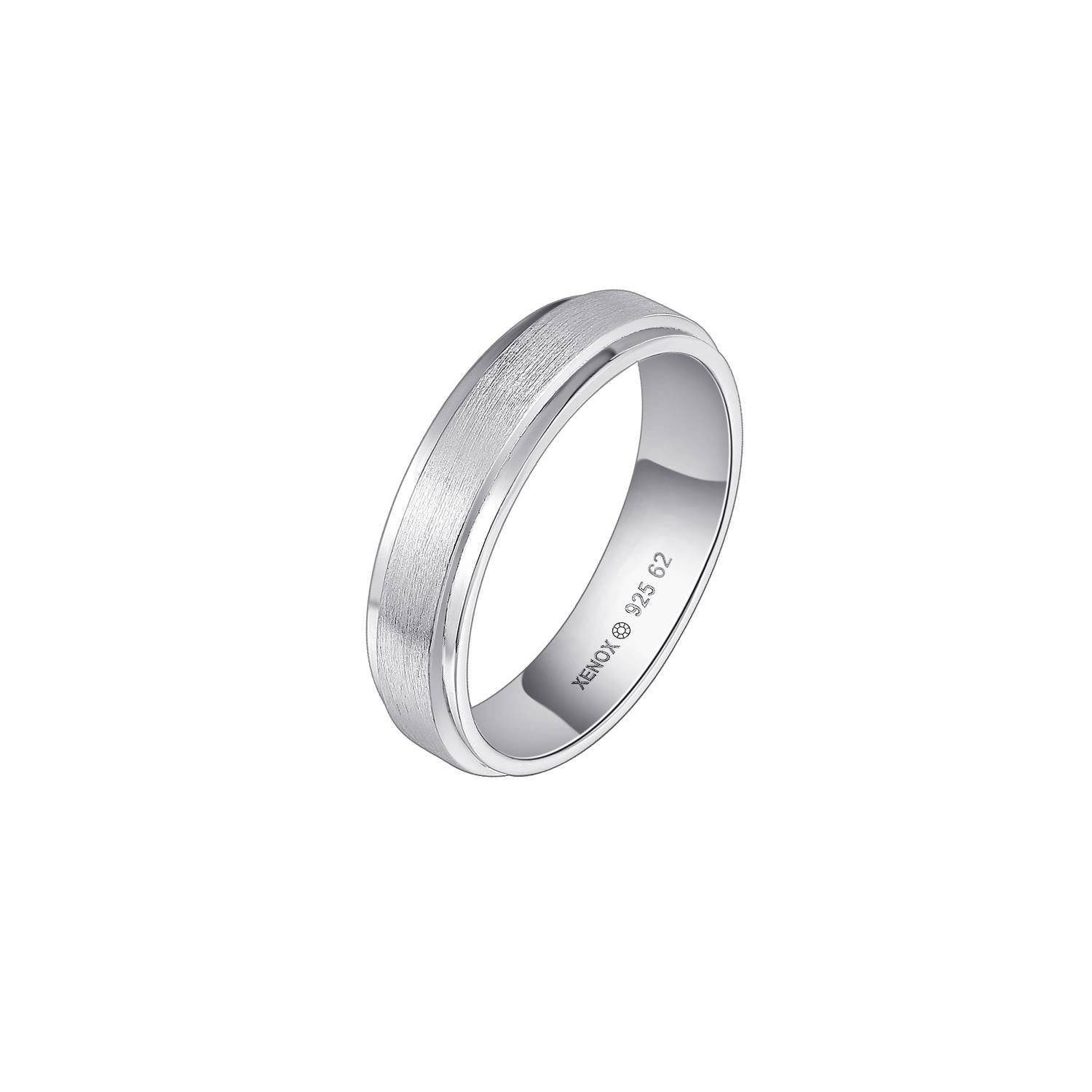 Xenox Herrenring XS9122/58 Silber 925