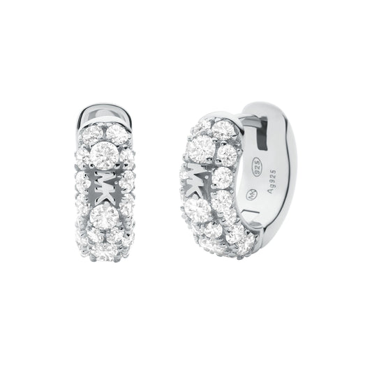 RHODIUM CLEAR CZ SILVER