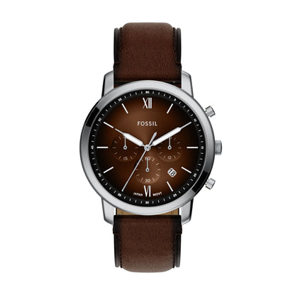 Fossil Armbanduhr FS6143 Edelstahl
