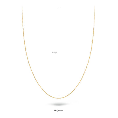 Blush Halsschmuck 3046YGO/42 585 Gold