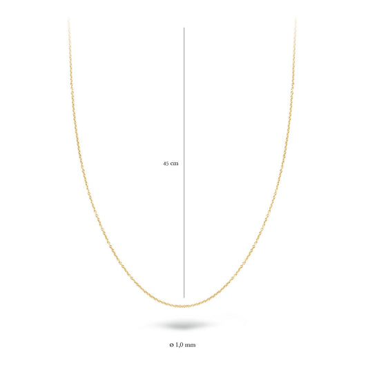 Blush Halsschmuck 3046YGO/42 585 Gold