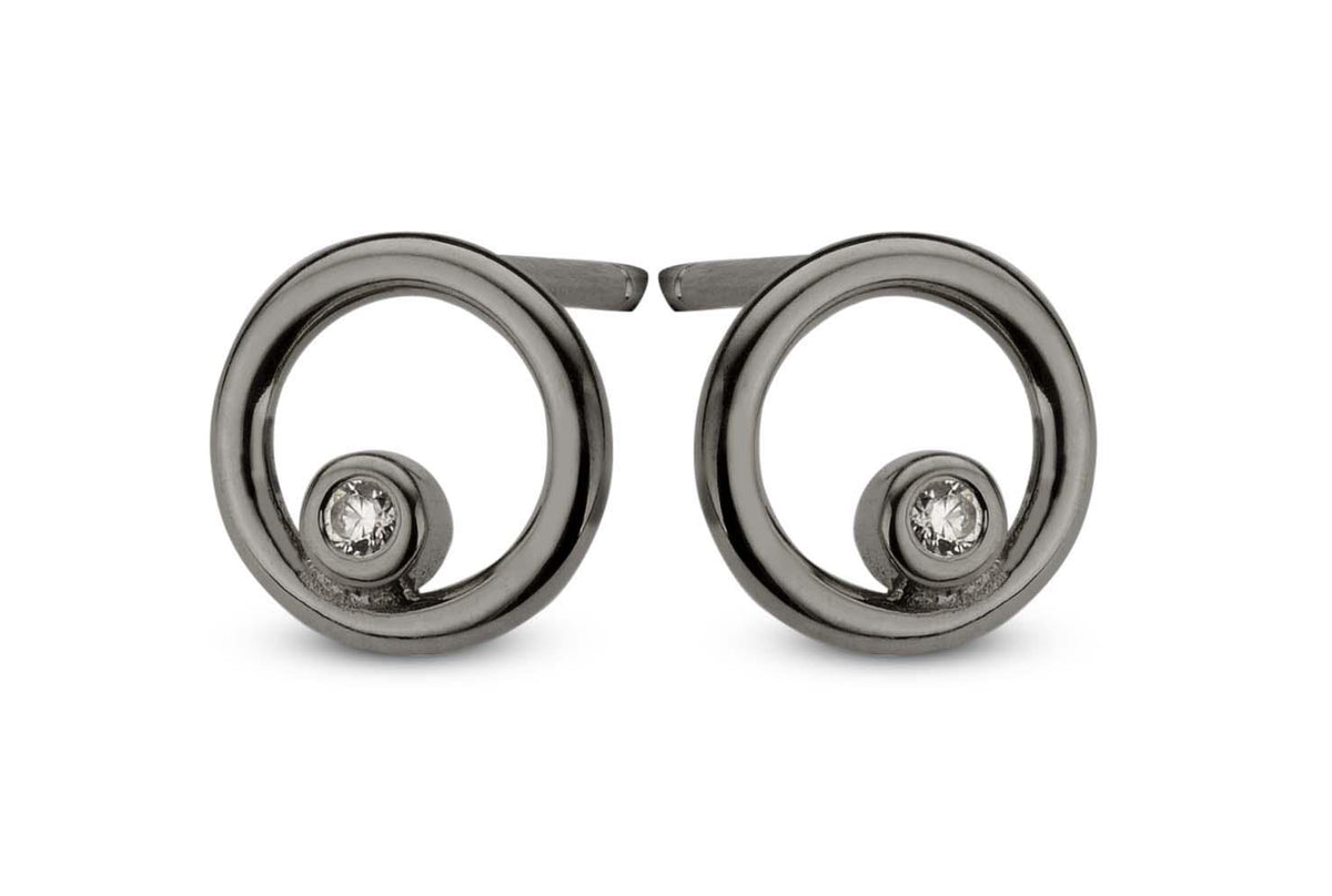 Spirit Icons Ohrschmuck 40793 Silber geschwärzt