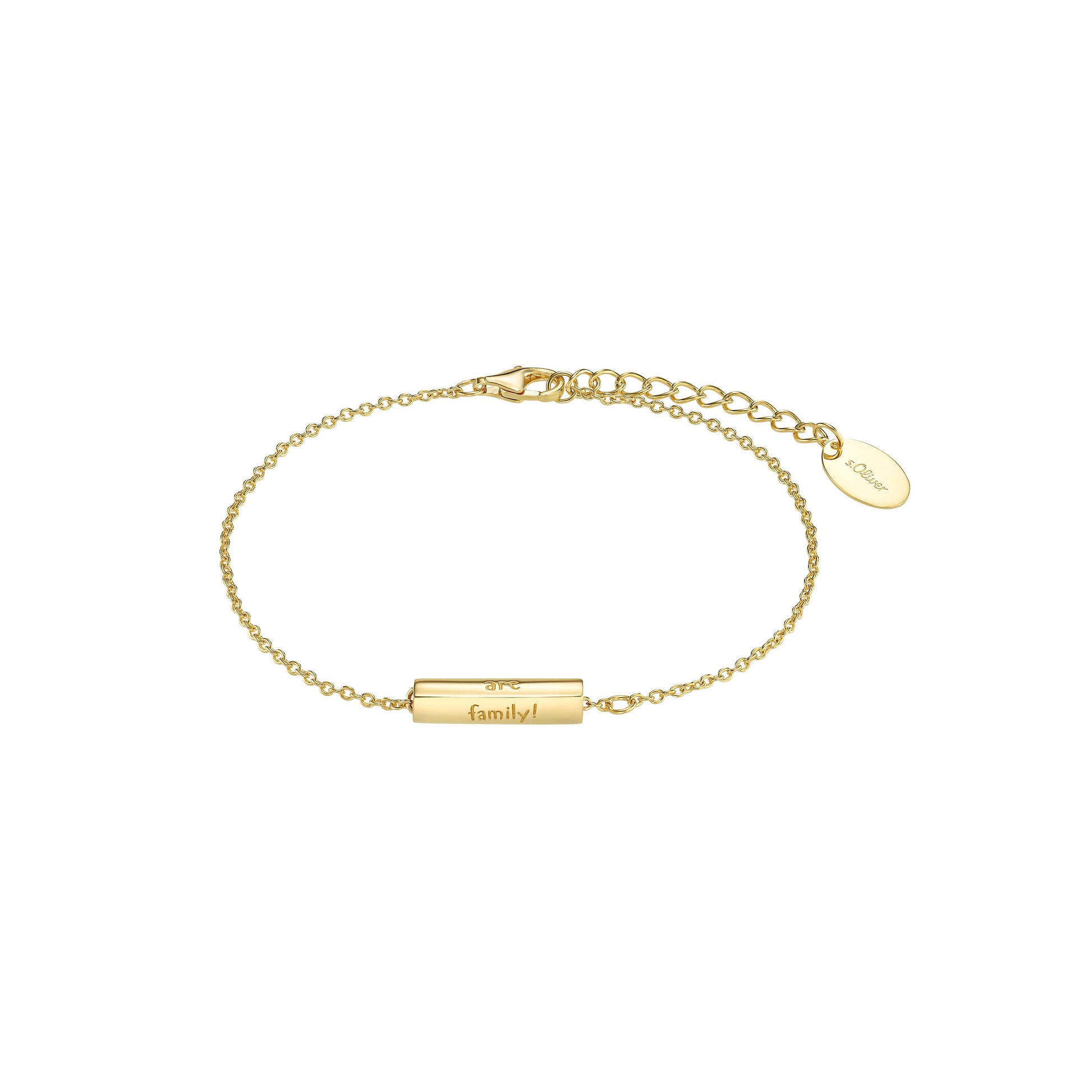 S.OliverArmschmuck 2034288 Silber vergoldet