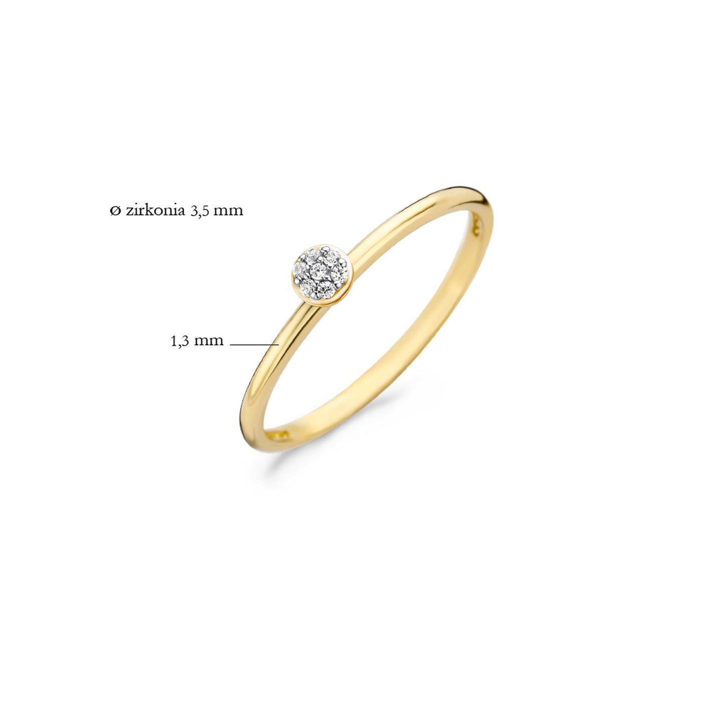 Blush Ring 1199YZI/54 585 Gold