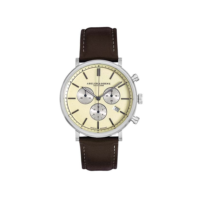 Abeler & Söhne Armbanduhr AS3207 Edelstahl