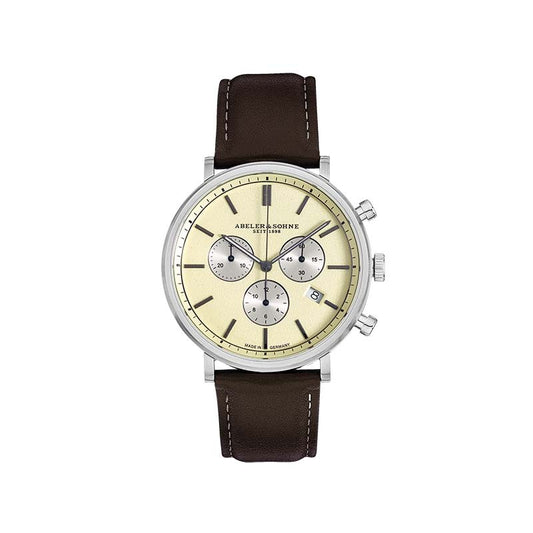 Abeler & Söhne Armbanduhr AS3207 Edelstahl