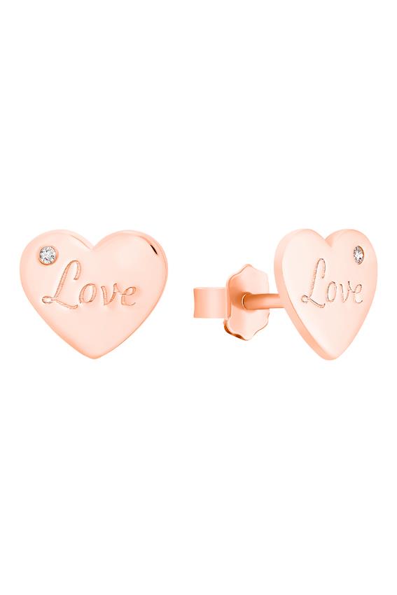 s.Oliver Ohrschmuck 2031418 Silber Rose