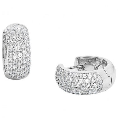 Ohrschmuck,rhodiniert Silber