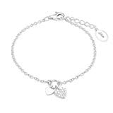 Armschmuck,14+2cm,Herz Silber 925