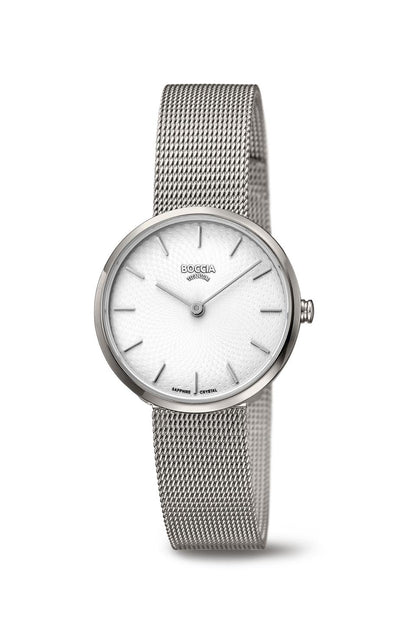 Boccia Damenarmbanduhr 3279-08 Edelstahl