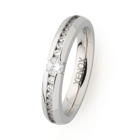 Xenox Ring X5010/58 Edelstahl