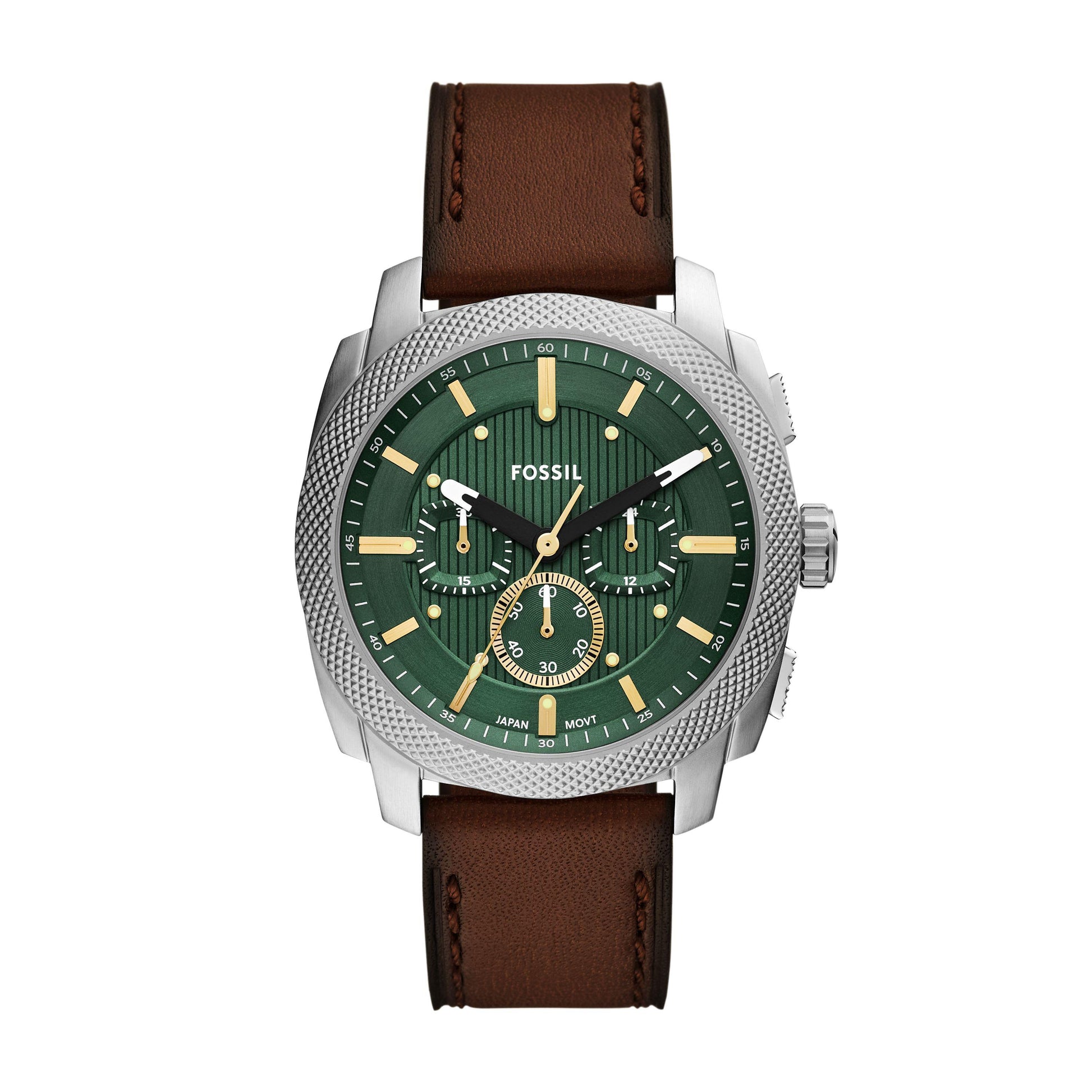 Fossil Herrenarmbanduhr FS6100 Lederband