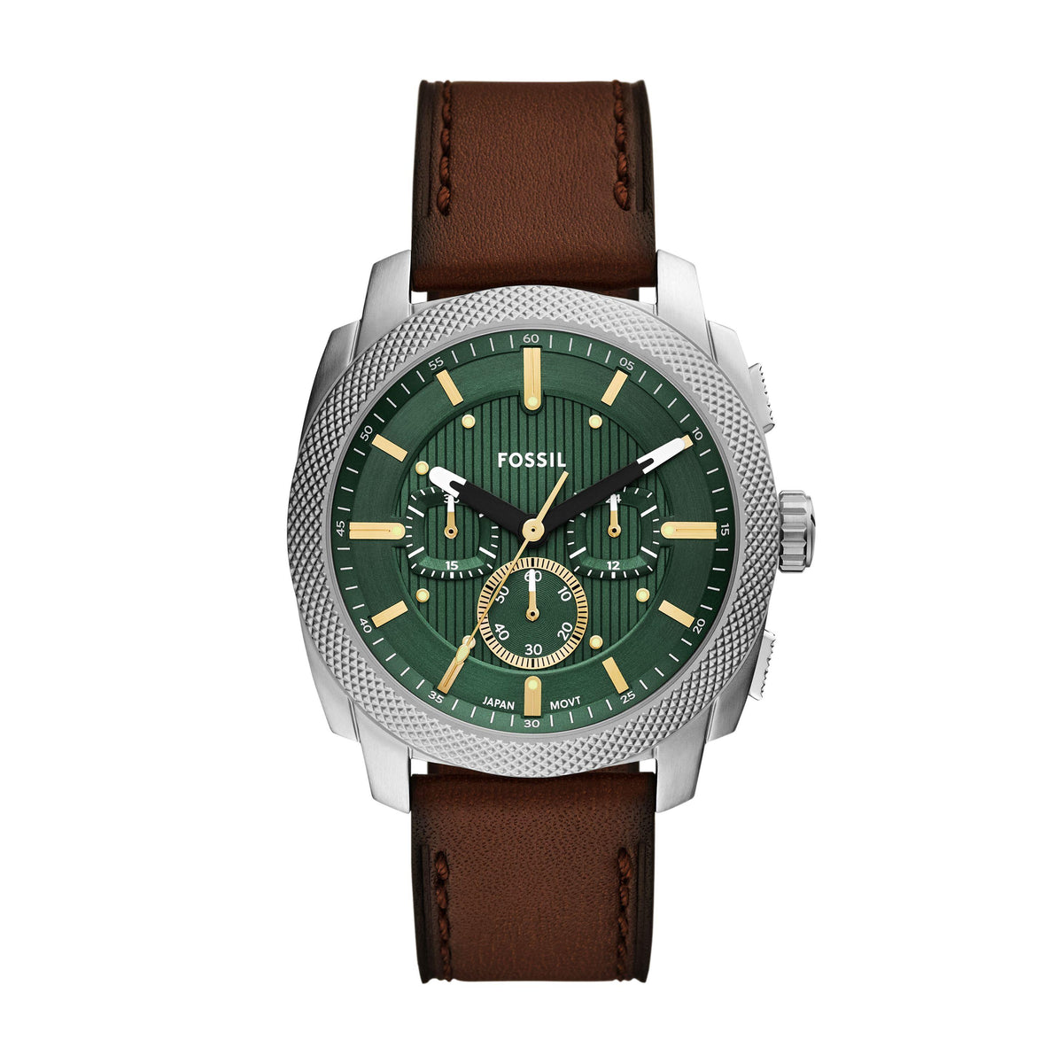 Fossil Herrenarmbanduhr FS6100 Lederband