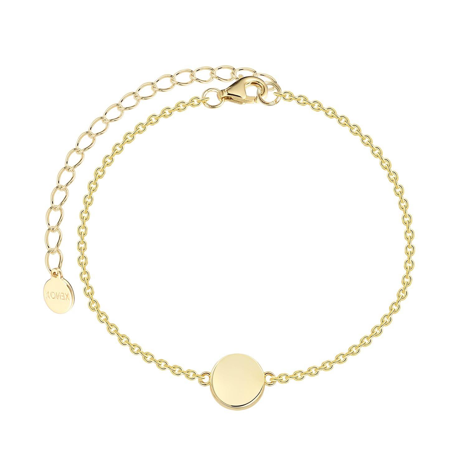 Xenox Armband XS10031G Silber vergoldet