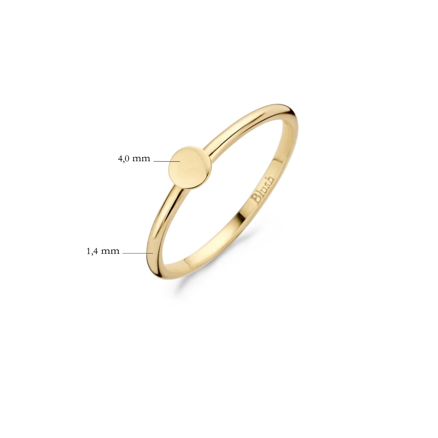 Blush Ring 1212YGO/54 585 Gold