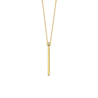 CEM Kette mit Anhänger 6-207107-001 375 Gold