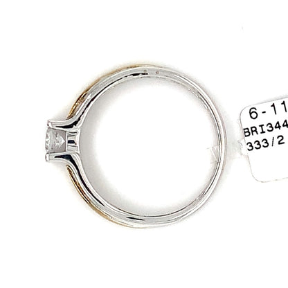 CEM Damen Ring 1 Steiner 6-119331-001 333 Gold
