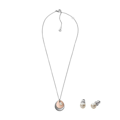 SKAGEN Kette SKJB1003998 Edelstahl rosevergoldet