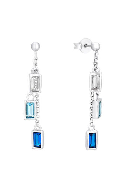 Ohrschmuck,rhodiniert Silber 925