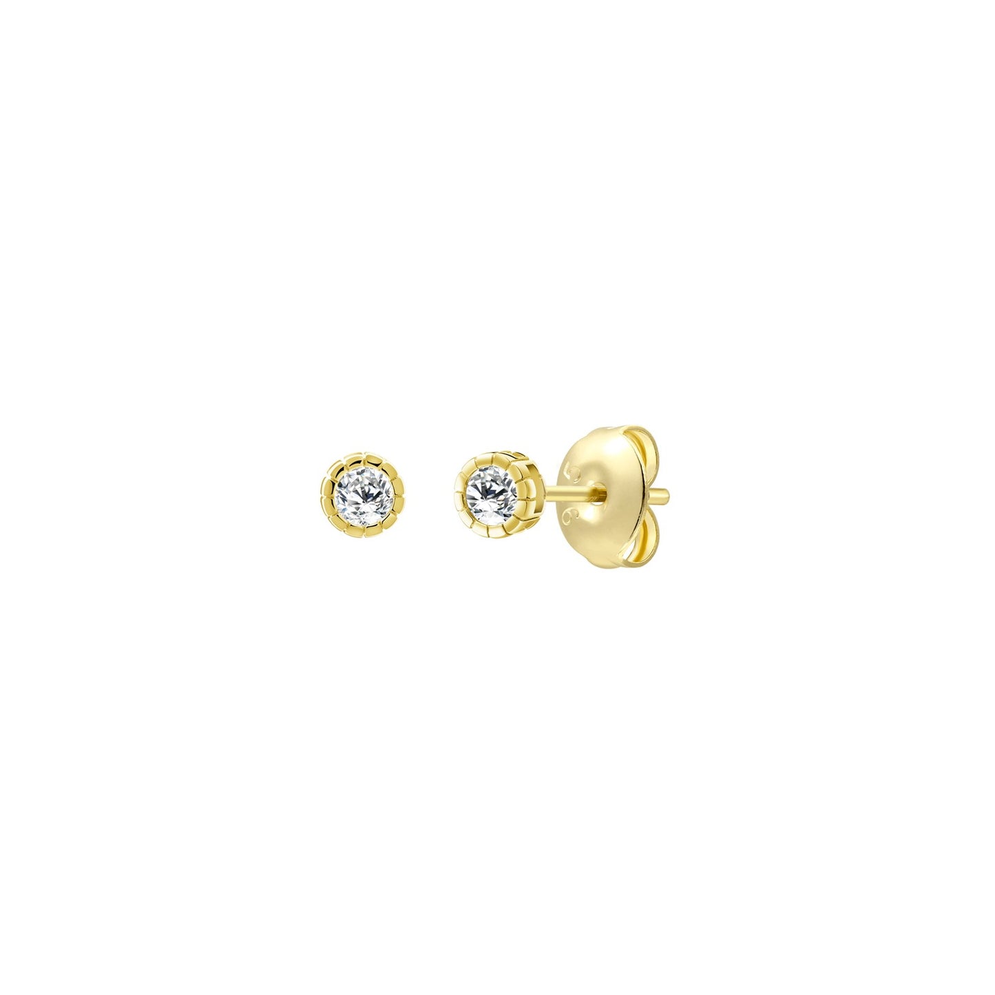 Xenox Ohrschmuck XS10646G Silber vergoldet