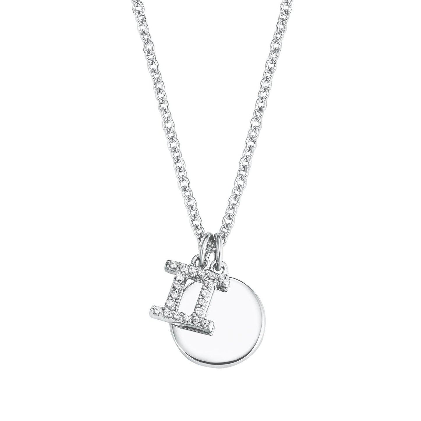 s.Oliver Damenkette Zwillinge 2034206 Silber