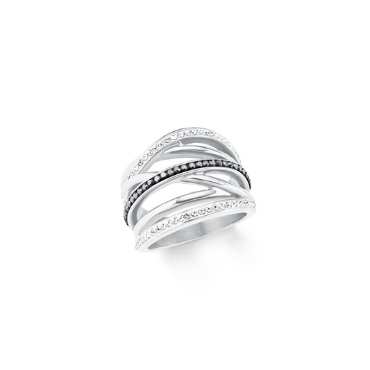 S.Oliver Ring 2022654 Edelstahl