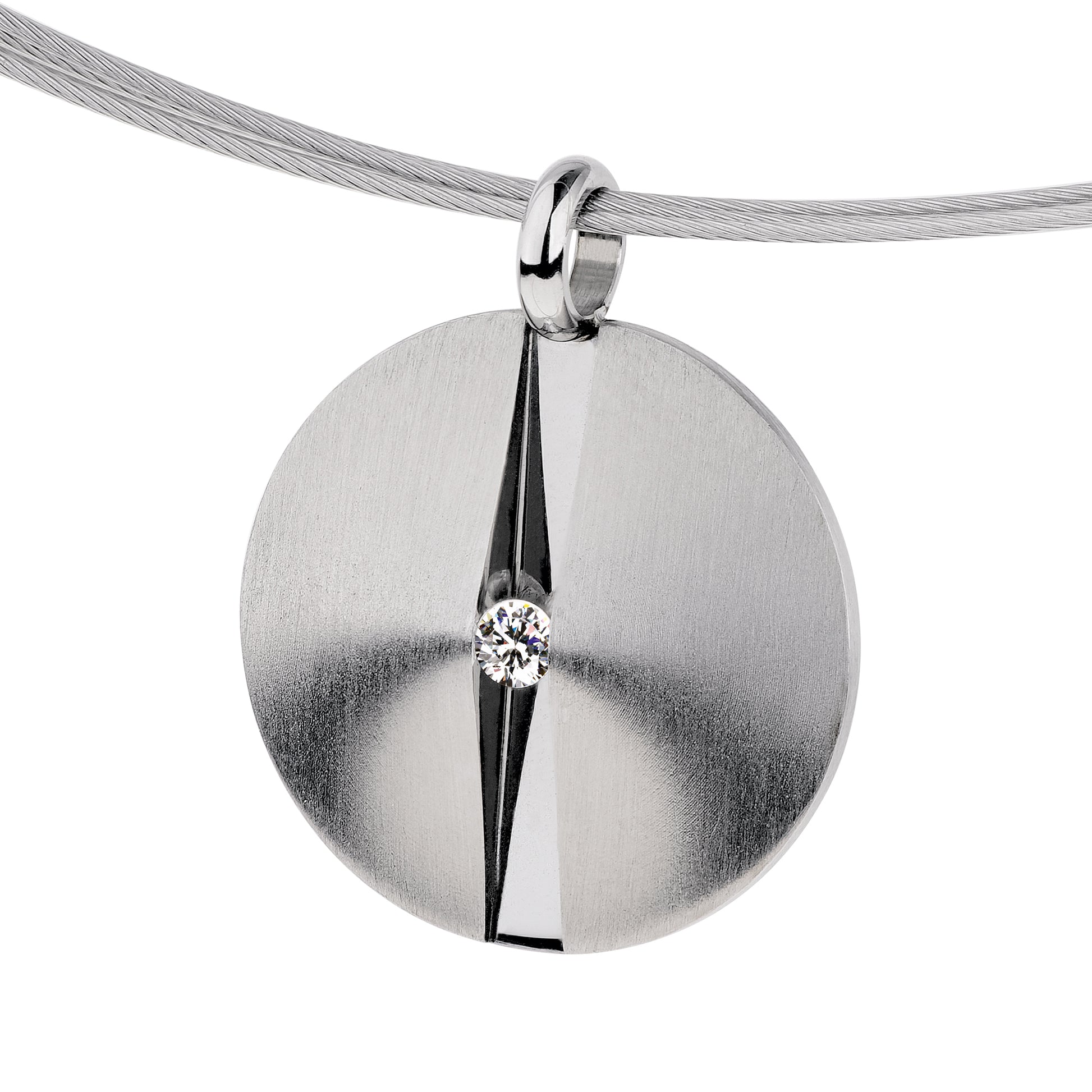 Anhänger, matt/poliert, Brilla