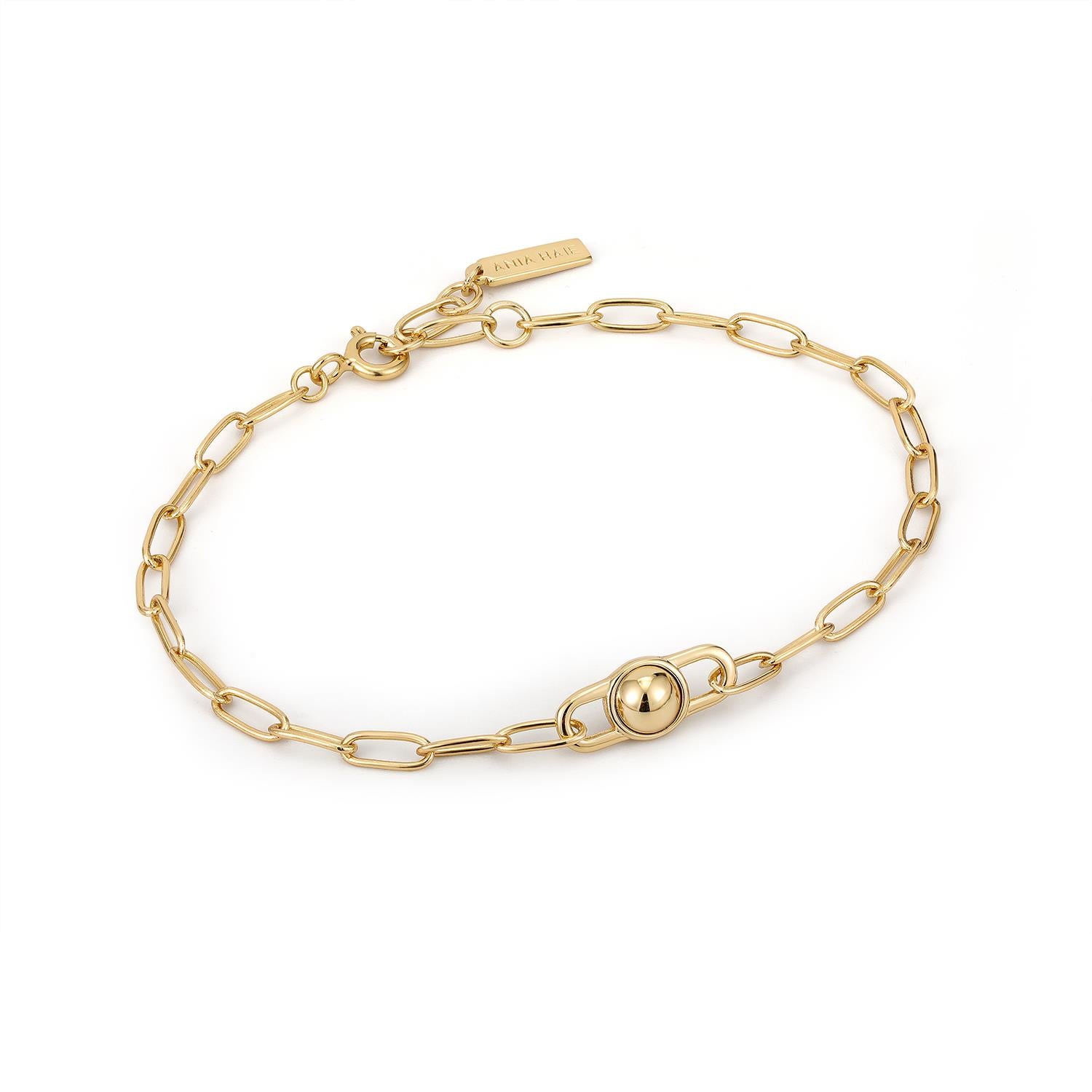 Ania Haie Damenarmband WLB045-02G Silber vergoldet