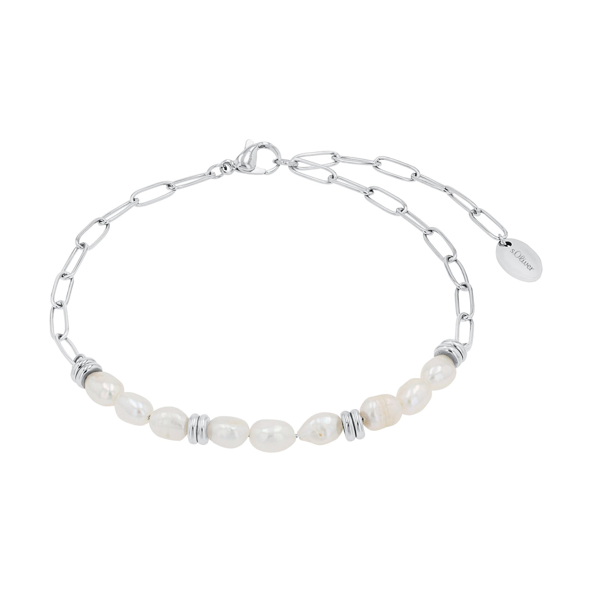S. Oliver Fußkette 2039729 Edelstahl