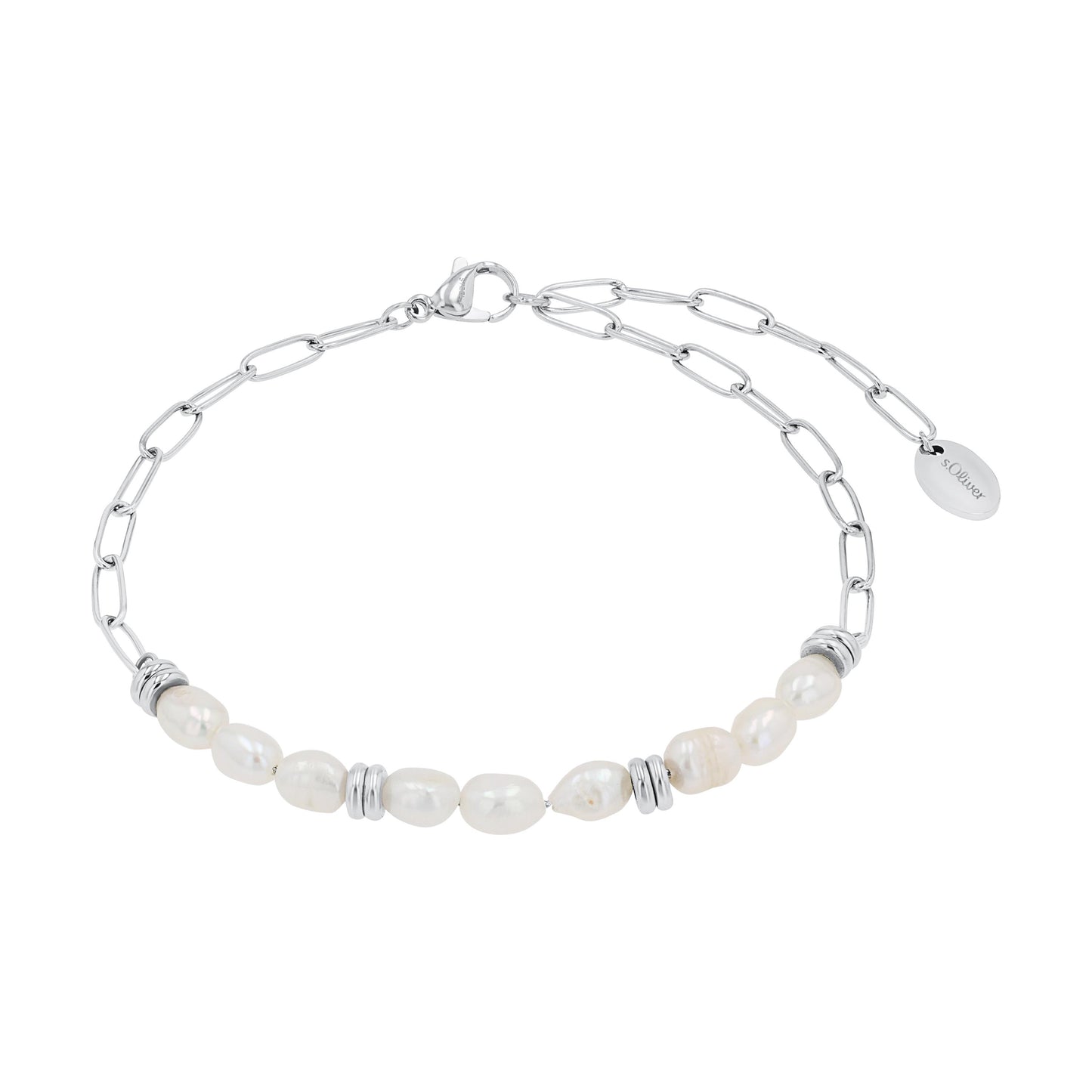 S. Oliver Fußkette 2039729 Edelstahl